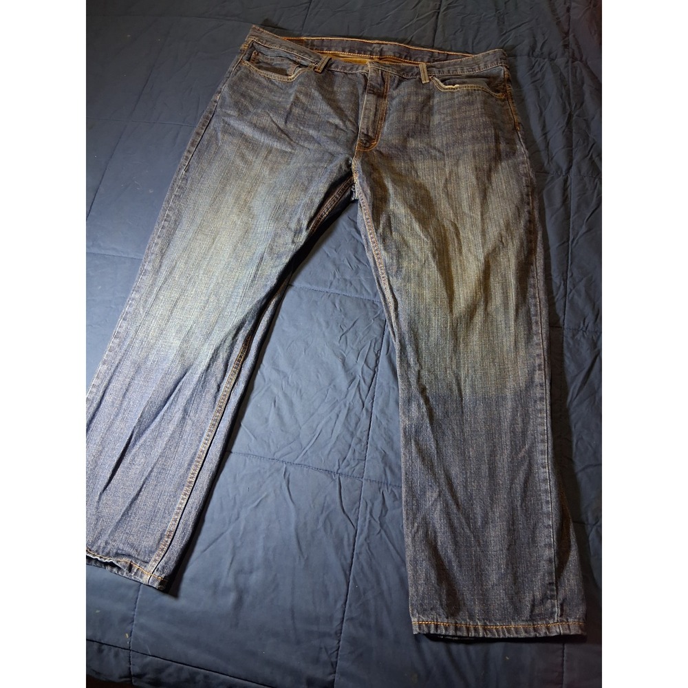 Levis‎ 559 Relaxed Straight Leg Jeans Mens 42x30 Medium Wash Blue Denim